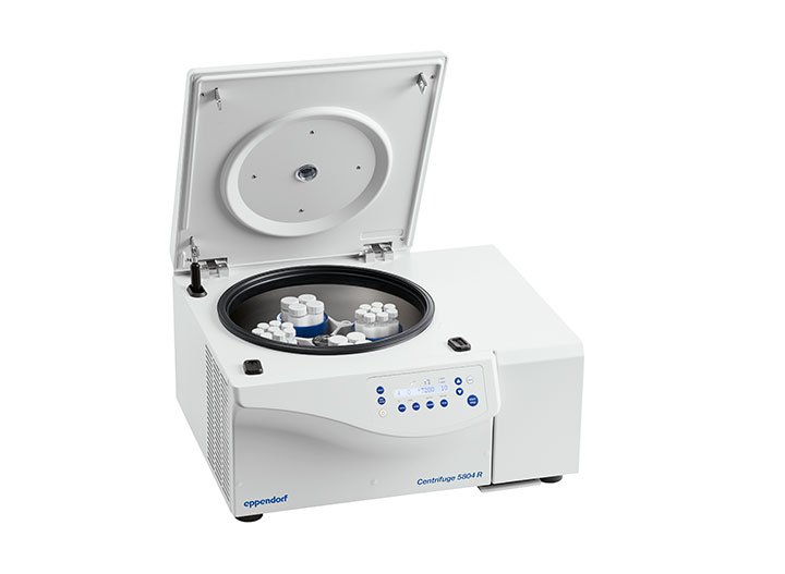 Centrifuge 5804 und 5810 Kompakte Hochgeschwindigkeitszentrifuge für mittleren Durchsatz.