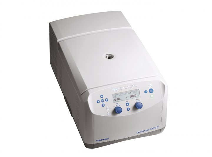 Centrifuge 5430 and 5430R 30-unit premium micro centrifuge.