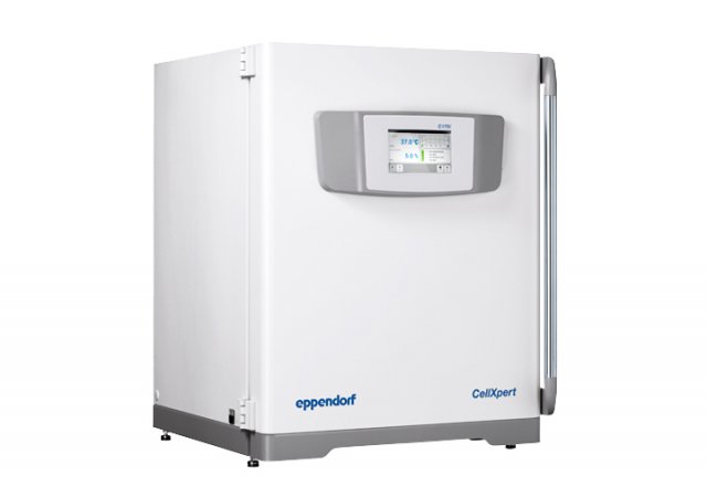 CO² incubator with minimal footprint at maximum capacity, high holding capacity and intuitive touchscreen user interface. 