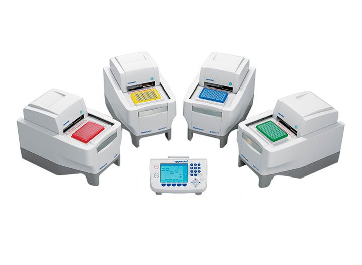 Mastercycler Ep Laboratory system with extremely fast heating and cooling rates for PCR conditioning.
